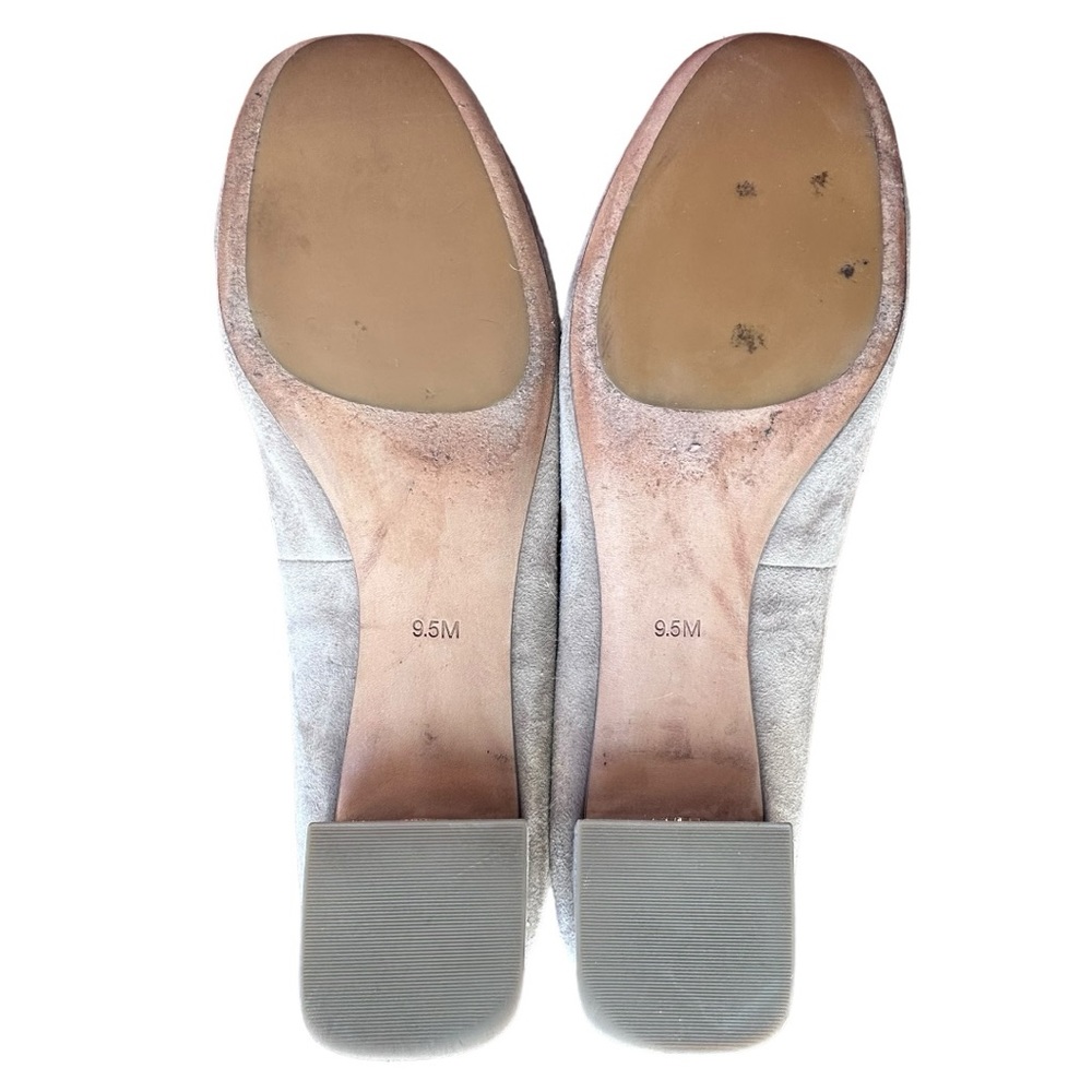 Tory Burch - Gigi Pump, Block Heel Suede, Size 9.5M - Picture 6 of 12